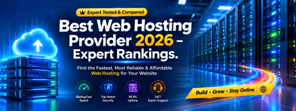 Best Web Hosting Provider 2026: 5 Top Picks Compared (Speed & Uptime)