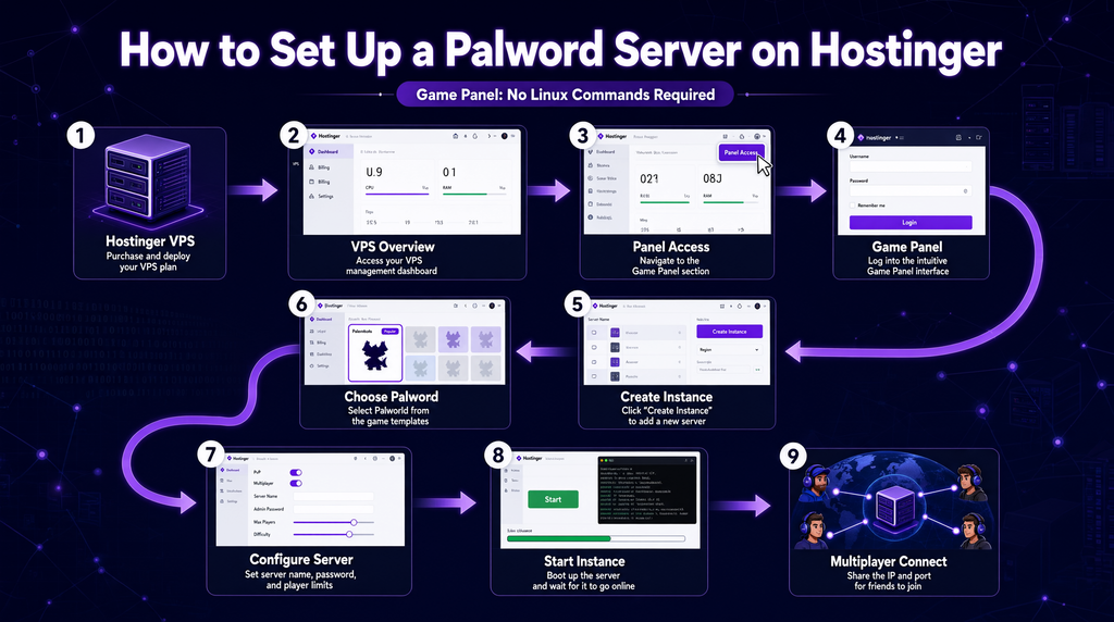 Hostinger Palworld Server